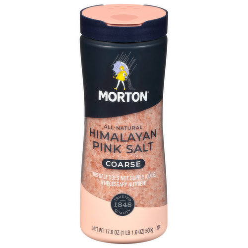 Morton Pink Salt, Himalayan, Coarse