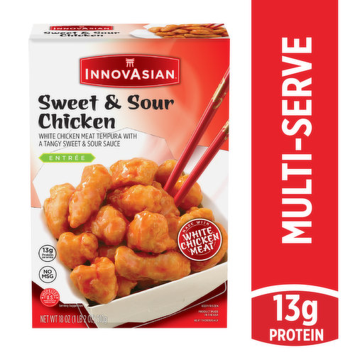 InnovAsian  Entrée Sweet & Sour Chicken