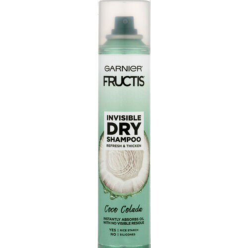 L'Oreal Fructis Dry Shampoo, Invisible, Coco Colada