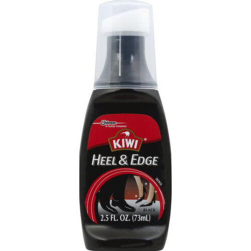 Kiwi Polish, Heel & Edge, Black