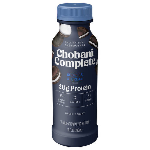 Chobani Complete Complete Low-Fat Cookies & Cream Greek Yogurt Protein Drink