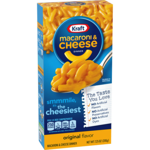 KRAFT MACARONI & CHEESE ORIGINAL (Pack of 10)