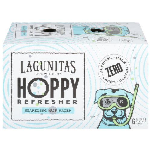 Lagunitas Brewing Co Sparkling Hop Water, Hoppy Refresher