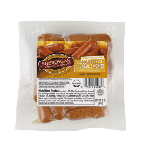 Sheboygan Cheddar Cheese Smokies