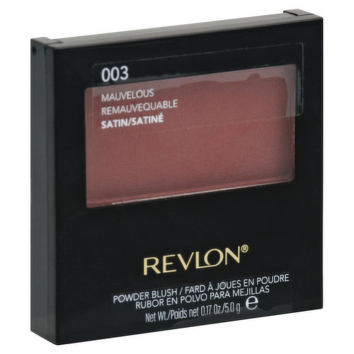 Revlon Powder Blush, Mauvelous 003