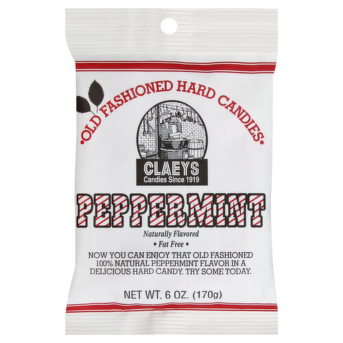 Claeys Hard Candies, Old Fashioned, Peppermint