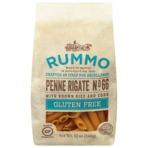 Rummo Penne Rigate, Gluten Free, No. 66
