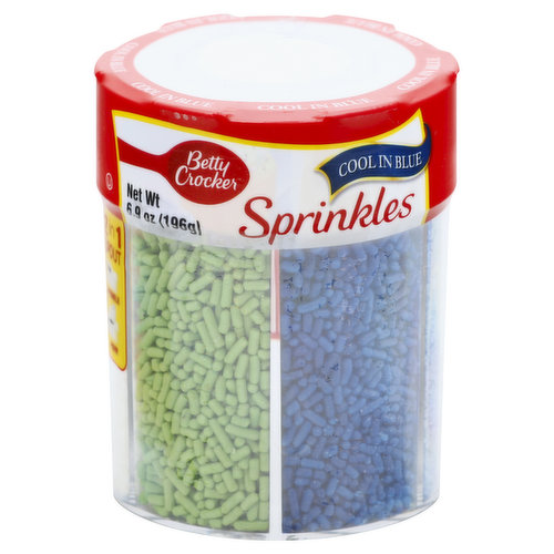 Betty Crocker Sprinkles, Cool in Blue