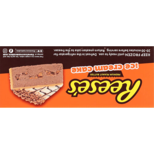 Reese's Ice Cream Cake, Peanut Butter, Premium