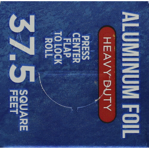 Our Brand Aluminum Foil Heavy Duty 18 Inch Wide - 37.5 sq ft