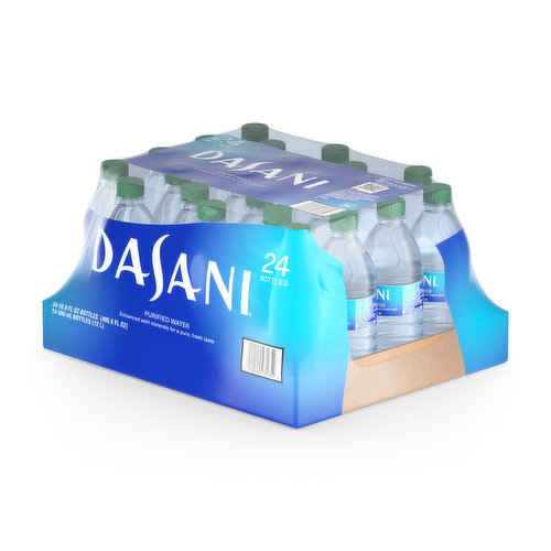 Dasani Purified Water 24/20 oz Plastic