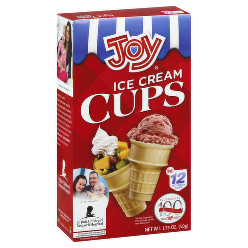 JOY Ice Cream Cups