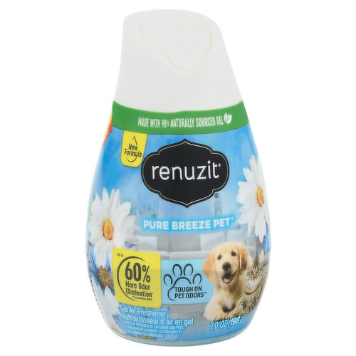 Renuzit Gel Air Freshener, Pure Breeze Pet