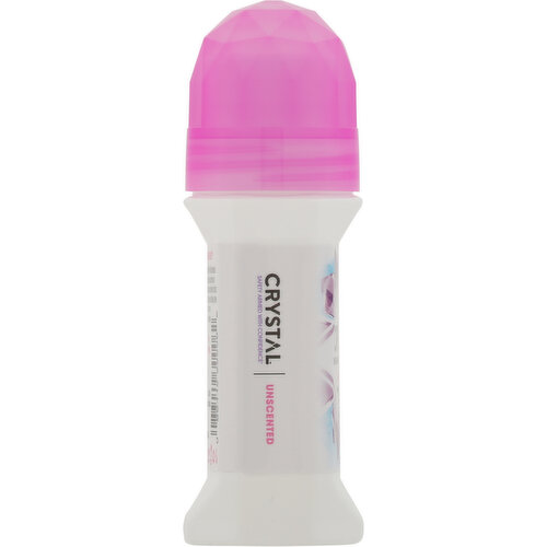 CRYSTAL Women's Body Deodorant Hypoallergenic Fragrance Free Roll-On