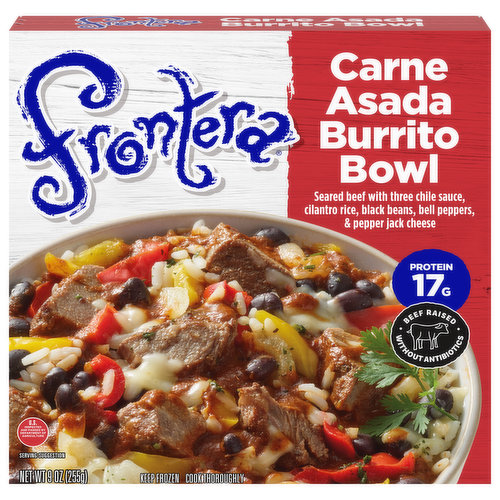 Frontera Burrito Bowl, Carne Asada