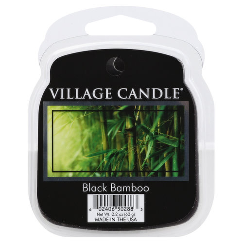 Village Candle Candle, Black Bamboo