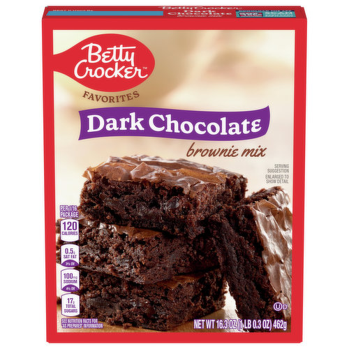 Betty Crocker Favorites Brownie Mix, Dark Chocolate