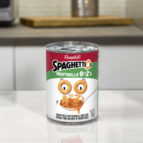 Campbell's SpaghettiO's with Sliced Franks 15.6oz Can