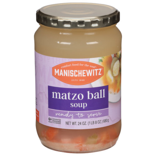 Manischewitz Soup, Matzo Ball