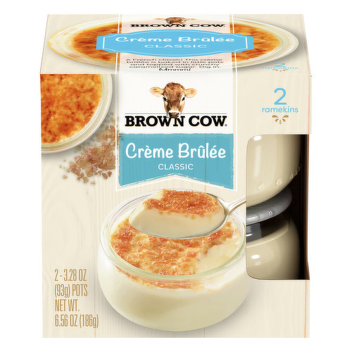 Brown Cow Classic Crème Brûlée