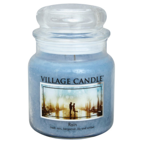 Village Candle Candle, Rain, Premium Jar