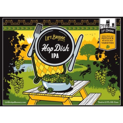 Lift Bridge IPA HOP DISH  