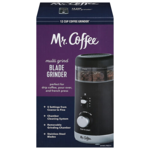 Mr. Coffee Coffee Grinder, 12 Cup