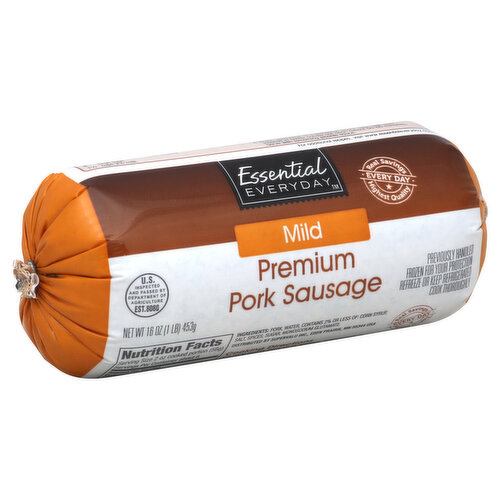 Essential Everyday Pork Sausage, Premium, Mild