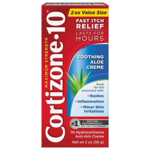 Cortizone-10 Anti-Itch Creme, Maximum Strength, Value Size