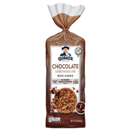 Quaker Rice Cakes, Chocolate