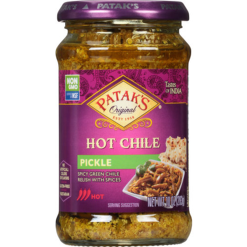 Patak's Pickle, Hot Chile, Hot