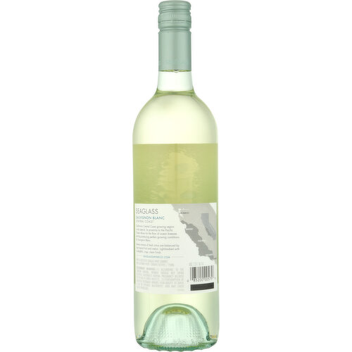 Seaglass Sauvignon Blanc California White Wine, 750 ml