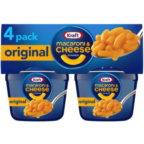 Kraft Original Macaroni & Cheese Easy Microwavable Dinner