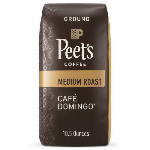 Peet's Coffee Café Domingo, Medium Roast Ground Coffee