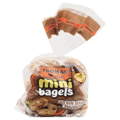 THOMAS Bagels, Mini, Brown Sugar Cinnamon