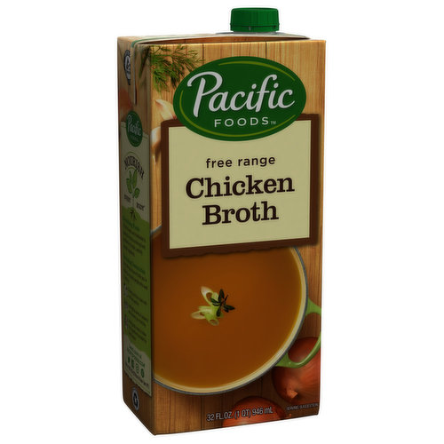 PACIFIC Organic Chicken Broth 1qt.