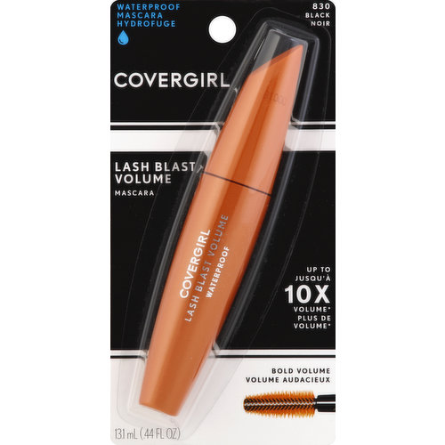 CoverGirl Lash Blast Volume Mascara, Waterproof, Black 830