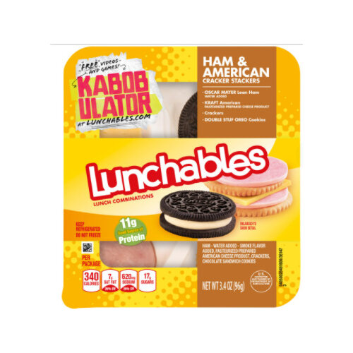 Oscar Mayer Lunchables Ham & American With Crackers