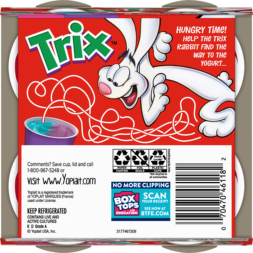 trix yogurt rabbit