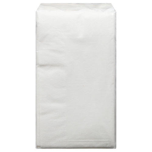 Sensations Napkins, White, 2-Ply