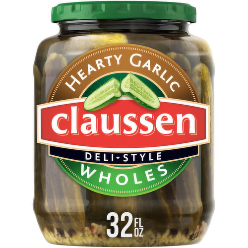 Claussen Hearty Garlic Deli-Style Pickle Wholes