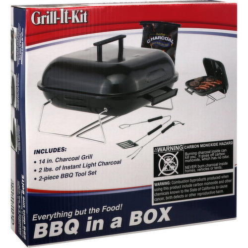 GRILL-IT-KIT BBQ in a Box