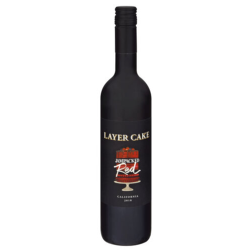 Layer Cake Wine, California, Jampacked Red, 2018