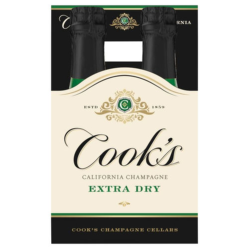 Cook's Champagne, California, Extra Dry