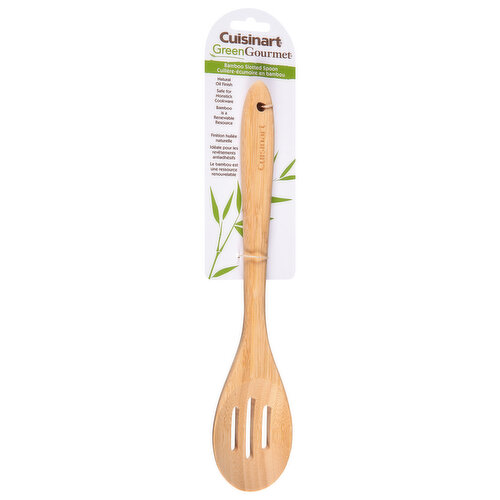 Cuisinart Green Gourmet Slotted Spoon, Bamboo