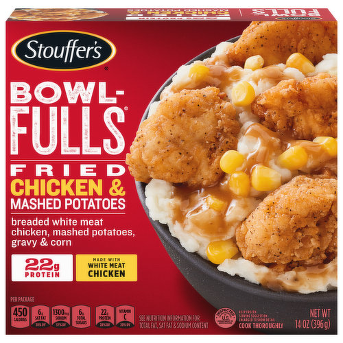 Stouffer's Bowl-Fulls Fried Chicken & Mashed Potatoes