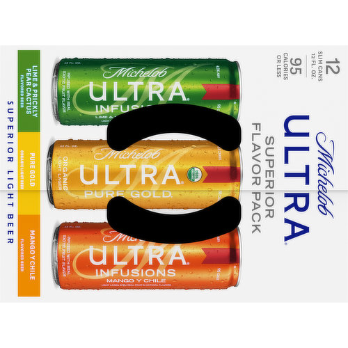 Michelob Ultra Infusions Organic Variety Pack Beer 12 fl oz 12 Cans