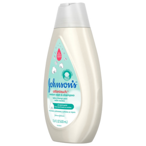 Johnson and johnson hotsell cotton baby wash