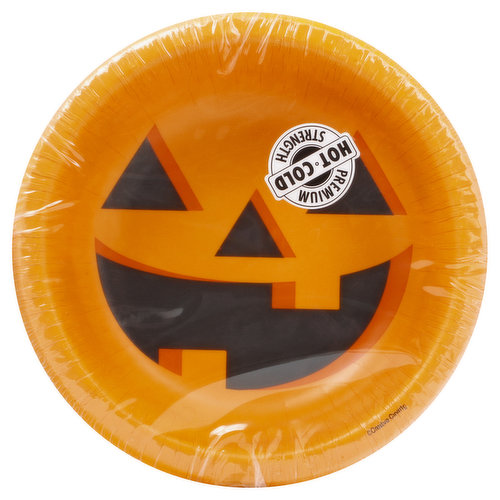 Paper Images Bowls, Halloween Pumpkin, 20 Ounce