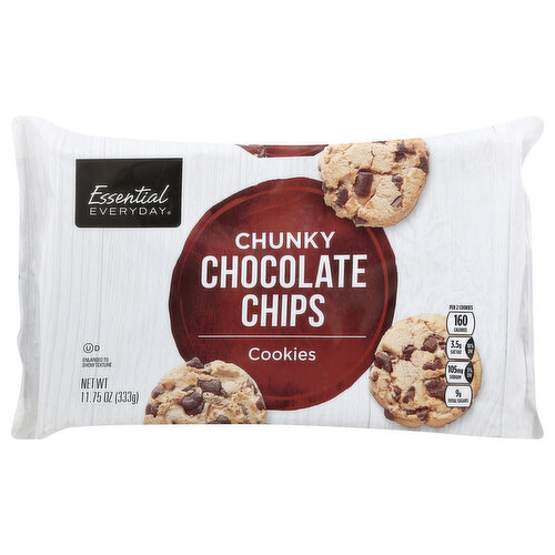 Essential Everyday Cookies, Chocolate Chips, Chunky